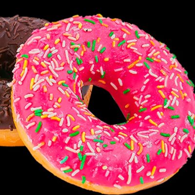 Донат клубничный в Курочка рядом по цене 129 ₽