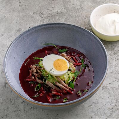 Холодный борщ в На Парах по цене 320