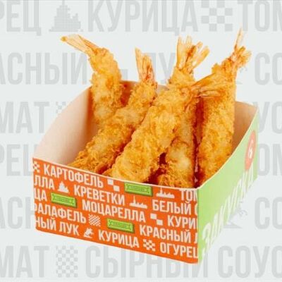 Креветки в кляре в VЛАVАШЕ по цене 379 ₽