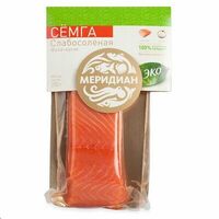 Семга Меридиан слабосоленая филе кусок в Азбука Вкуса Экспресс Меню