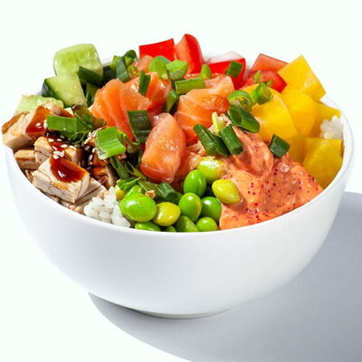 Поке с лососем в ЭкоРолл по цене 812 ₽