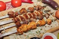 Мясное ассорти на мангале в Шашлычная 24