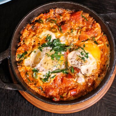 Шакшука в Чебуреки решают! по цене 420 ₽