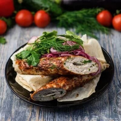 Люля-кебаб из куриного филе 200г в PANORAMA по цене 480 ₽