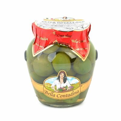 Оливки зеленые белла чериньола гигантские Ggg, Bella Contadina Италия в Азбука Вкуса Экспресс Меню по цене 548 ₽