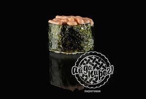 Гункан с кальмаром запеченный в АйДаПирог по цене 89 ₽