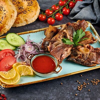 Тандыр-кебаб из баранины в Чайхана Фаррух по цене 900 ₽