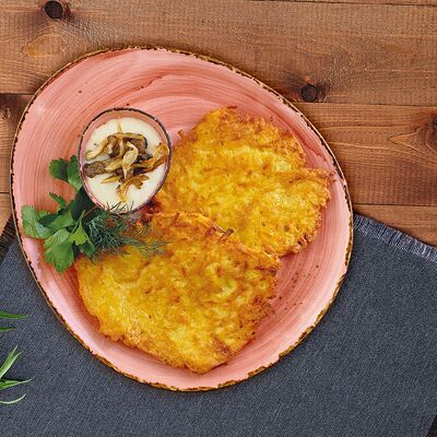 Драники картофельные в Деда хинкали по цене 690 ₽