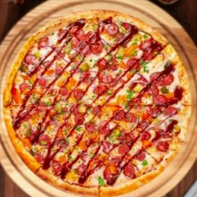 Пицца BBQ в Доставка роллы воки пицца Вологда RollX по цене 819 ₽