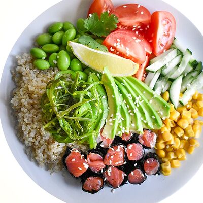 Поке с лососем и киноа в Дом еды по цене 699 ₽