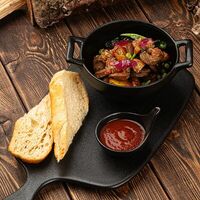 Крафт салат с домашними колбаскамив Паб 357