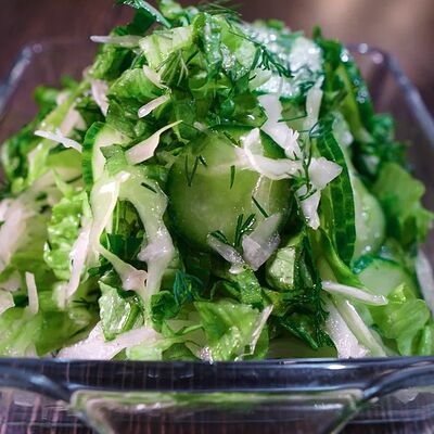 Салат Зелёный в Чайхана Пловчик по цене 350 ₽