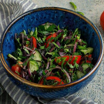 Овощной салат по-грузински со специями в Баклажан в ТЦ 