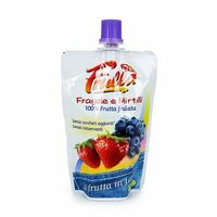 Пюре из яблок, клубники и черники, Natura Nuova, Италия в Азбука Вкуса Экспресс Меню