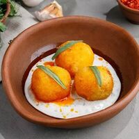 Ташмиджаби с копченым сыром в Кукуруза