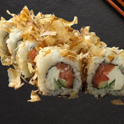 Бонито с лососем в БЭНГ УЛИЧНАЯ ЕДА СЕВЕР по цене 559 ₽