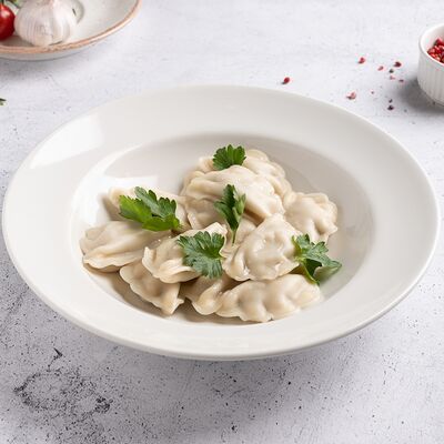 Вареники с картофелем и грибами в Kitchen по цене 340