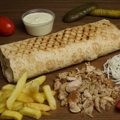 Шаверма по-деревенски в GRILL & SUSHIMASTER - ГРИЛЬ и СУШИ МАСТЕР по цене 189