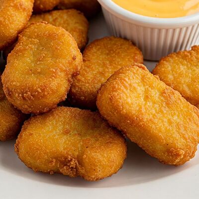 Наггетсы с сырным соусом в Палки Вилки по цене 400 ₽