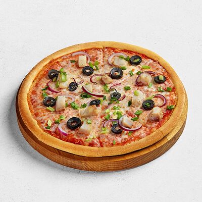 С копчёным муксуном средняя в ПиццаФабрика по цене 1720 ₽