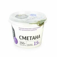 Сметана органическая 15%, Углече Поле, Ярославская область, Бзмж в Азбука Вкуса Экспресс Меню