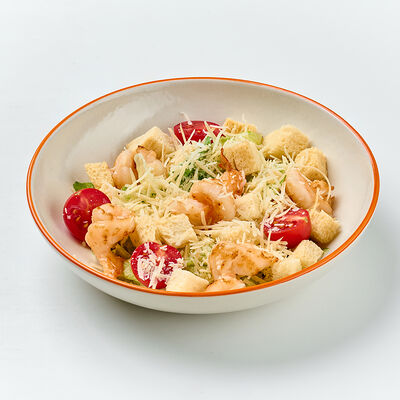 Цезарь с креветками в 7:35 Заря & KitaEast по цене 620 ₽