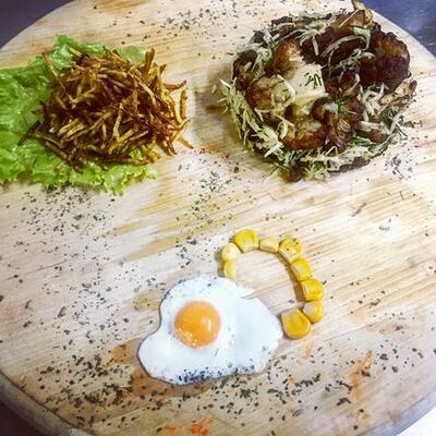 Цветная капуста, жаренная с сыром в АУ по цене 270 ₽