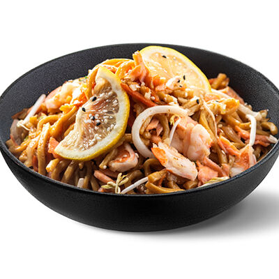 Лапша с морепродуктами в Суши Make по цене 434 ₽
