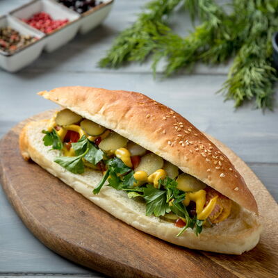 Хот-дог Датский в Гурмания по цене 219 ₽