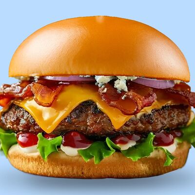 Клюква Смаш бургер в Lapa Food по цене 439 ₽