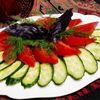 Овощная нарезка в У камина вкусный шашлык и не только по цене 390