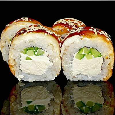 Ролл Филадельфия с угрём в Hot Pizza по цене 770 ₽