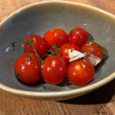 Малосольные томаты черрив Dacha по цене 240 ₽