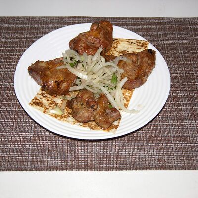 Шашлык из cвинoй шеи в Шашлыки & Пироги по цене 600 ₽