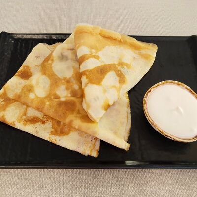 Блины классические со сметаной в Марсель кафе-кондитерская по цене 297 ₽