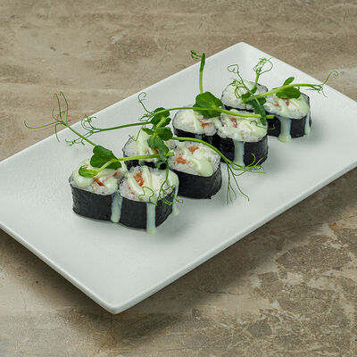 Ролл Маки с лососем, сыром и зеленым луком в Бали по цене 474 ₽