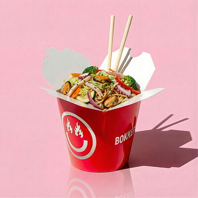 Вок морепродукты тайский карри в Воккер по цене 579 ₽