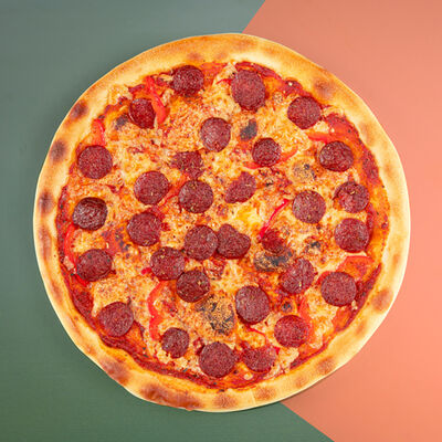 Пицца Пеперони в Зебры по цене 710 ₽