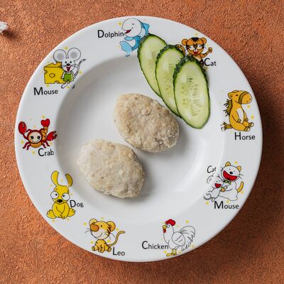 Куриная котлета на пару в Куркума по цене 370 ₽