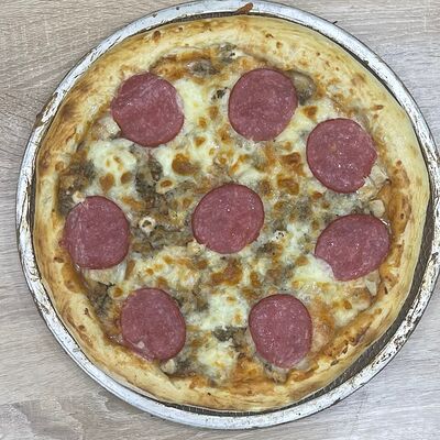 Пицца мясная в Хлеборезово по цене 900 ₽