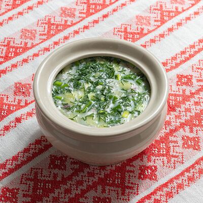 Окрошка на квасе в Драник по цене 430 ₽