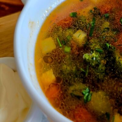 Суп Вегетарианский в Мате по цене 420 ₽