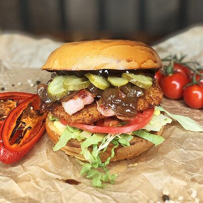 Бургер Курочка терияки в Биг Хот-дог по цене 570 ₽