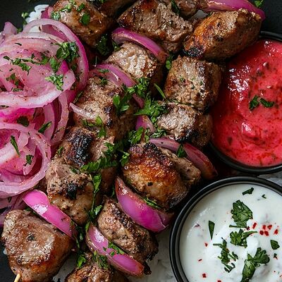 Шашлык из индейкив Есть поесть по цене 1050 ₽