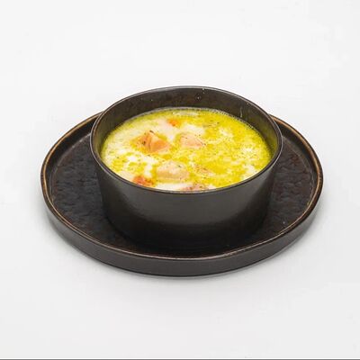 Уха сливочная из трёх видов рыб в Le dessert по цене 690 ₽