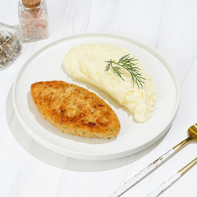 Котлета рыбная с картофельным пюре в Магбургер & Братья Караваевы по цене 295