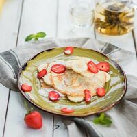 Детские блины с бананом и сгущенкой в ЛарисуВаннуХочу