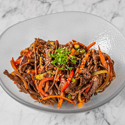 Лапша с мраморной говядиной в Dragon по цене 1250 ₽