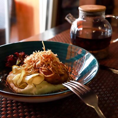 Котлеты с картофельным кремом в La Terrasse по цене 400 ₽