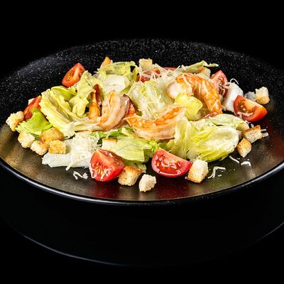 Салат Цезарь с креветкой в Мушу по цене 395